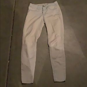 Whitish blue high rise jeans